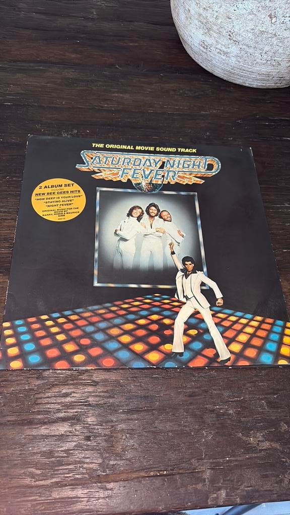 Saturday night fever LP, Cd's en Dvd's, Vinyl | Filmmuziek en Soundtracks, Ophalen of Verzenden, Zo goed als nieuw, 12 inch