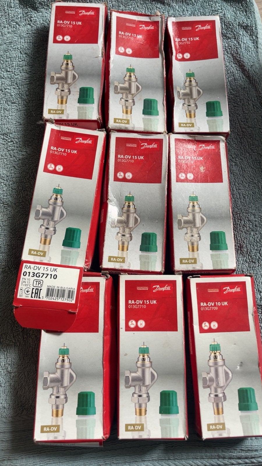 Nieuwe radiator thermostaatkranen en knoppen, Ophalen of Verzenden, Nieuw