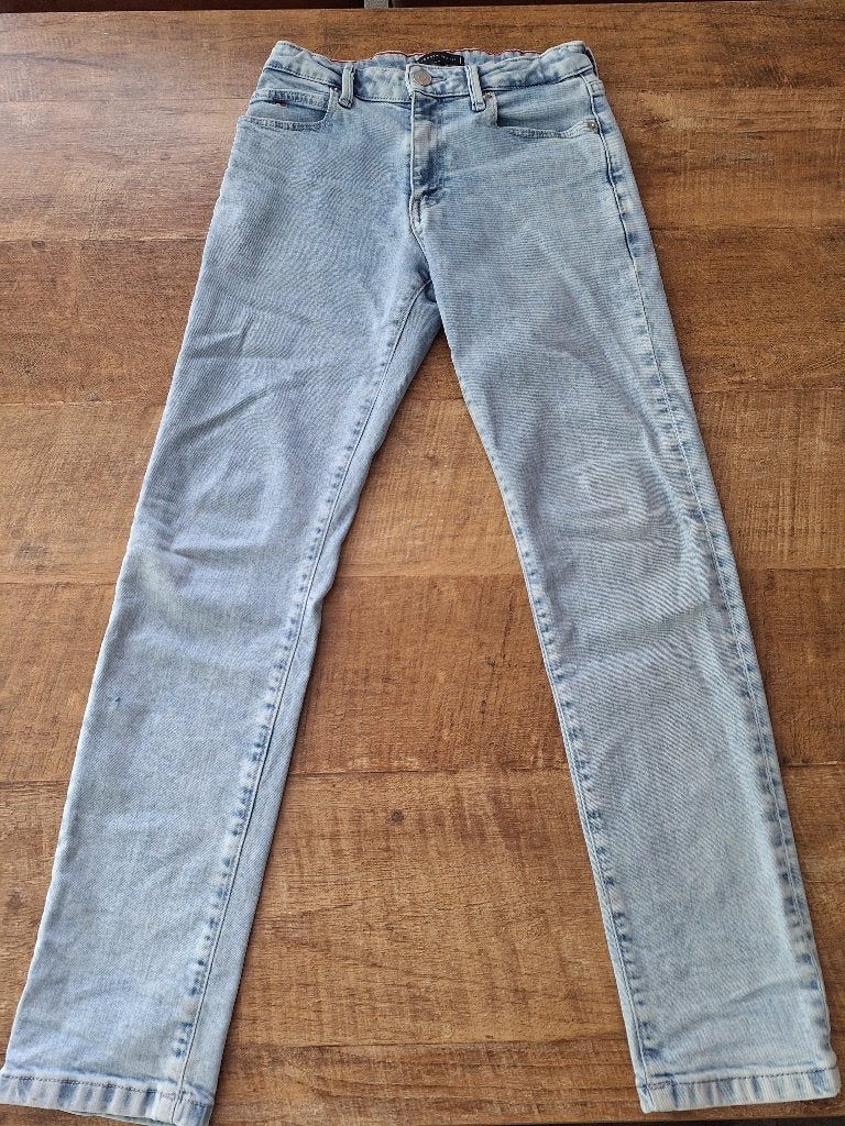 Tommy hilfiger spijkerbroek straight maat 152, Broek, Gebruikt, Ophalen of Verzenden, Tommy Hilfiger