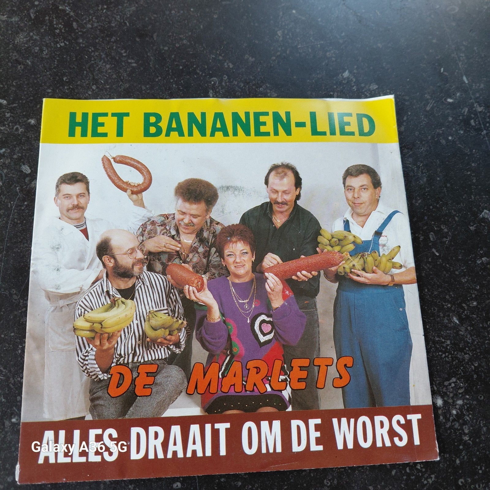 De Marlets - Het Bananen-Lied / Alles Draait Om De Worst, Cd's en Dvd's, Ophalen of Verzenden, Gebruikt, Schlager
