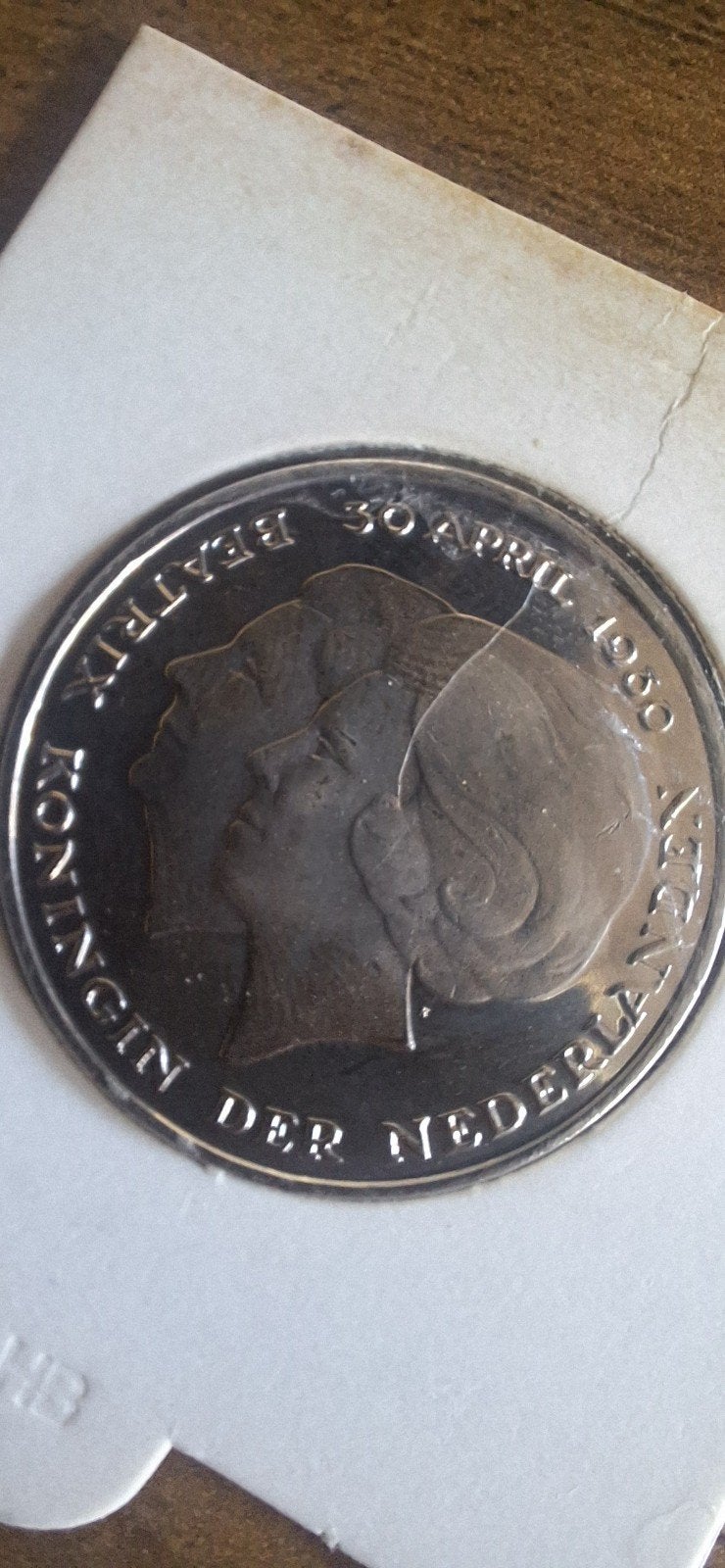 Zilveren 2½ gulden munt Koningin Beatrix 1980, Koningin Beatrix, Zilver, Ophalen of Verzenden, Losse munt