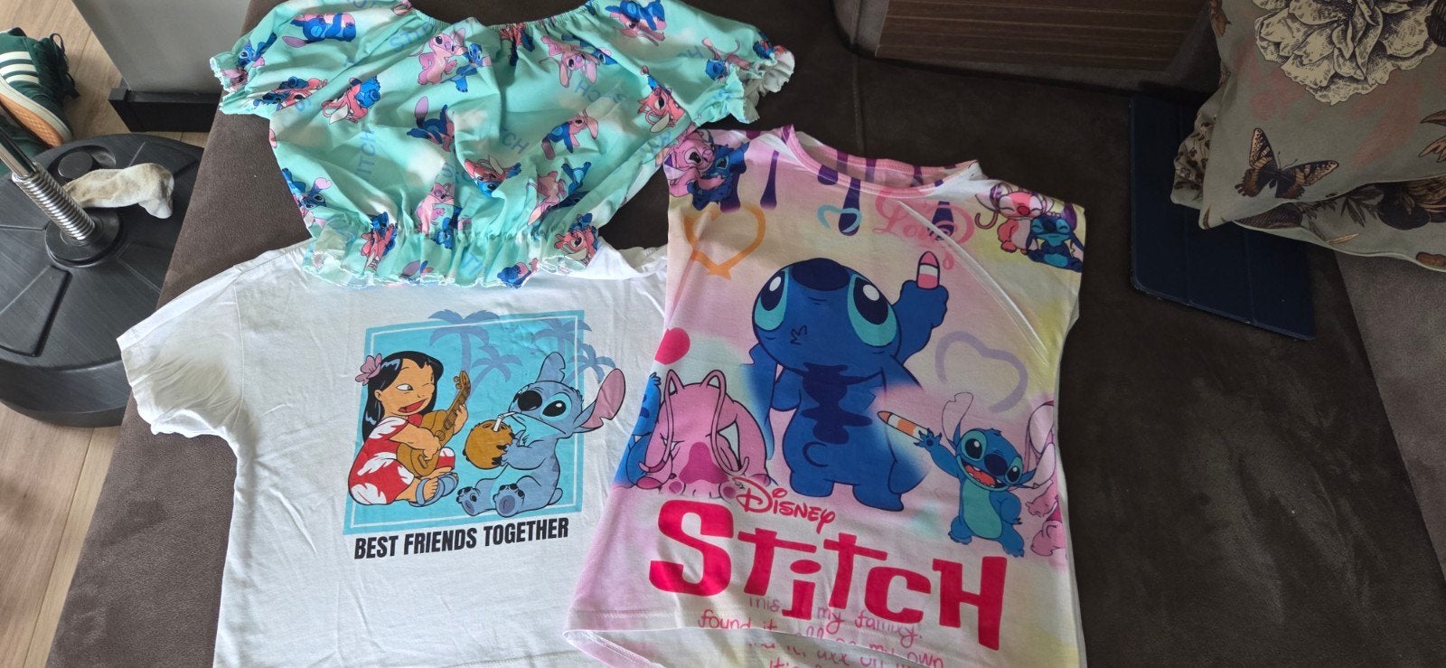 Disney Stitch Kledingpakket - Maat 134/140, Ophalen of Verzenden, Gebruikt, Disney, Meisje