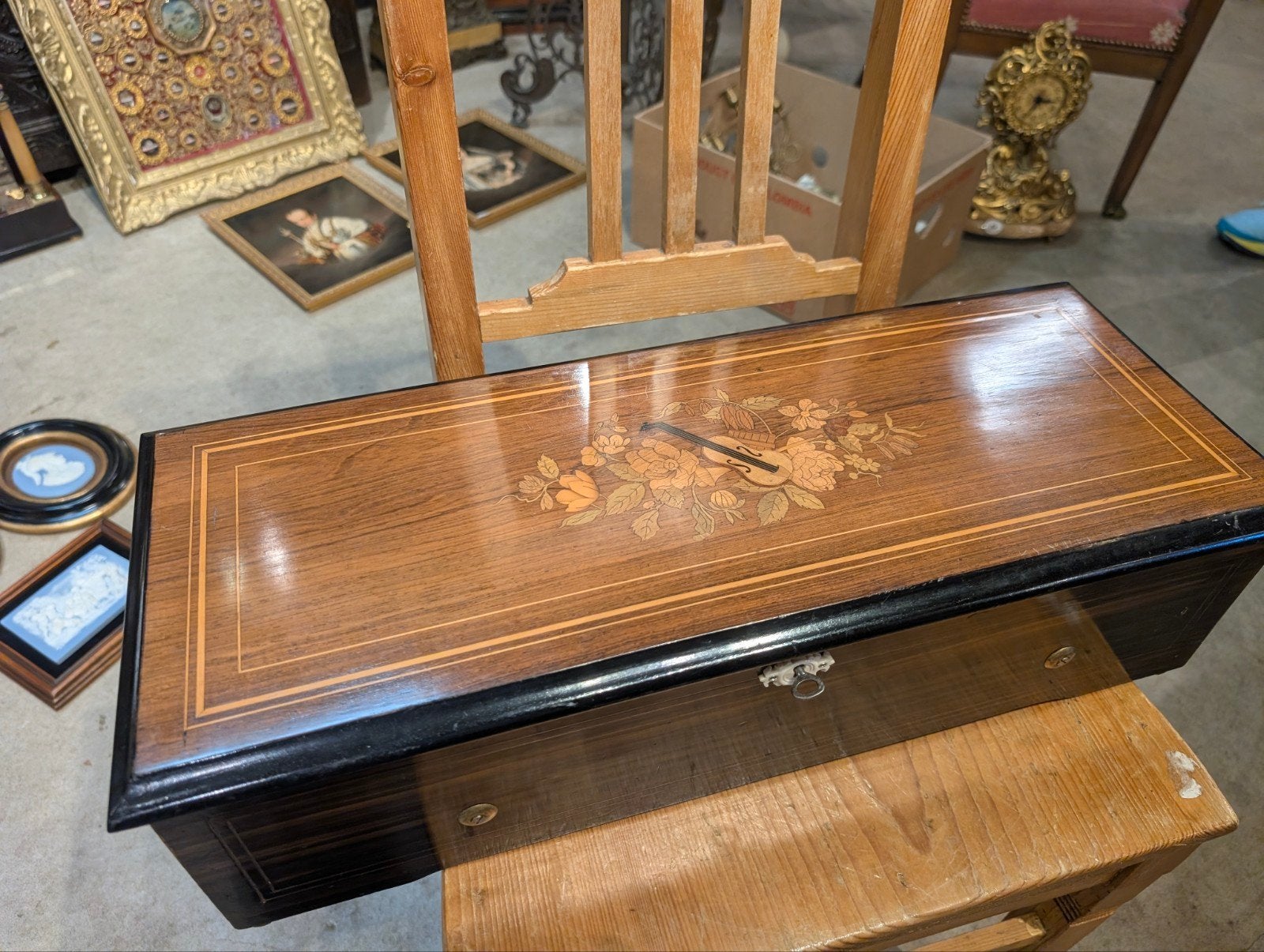 antieke Speeldoos. €280., Muziek en Instrumenten, Onbekend, Harmonium, Onbekend, Onbekend