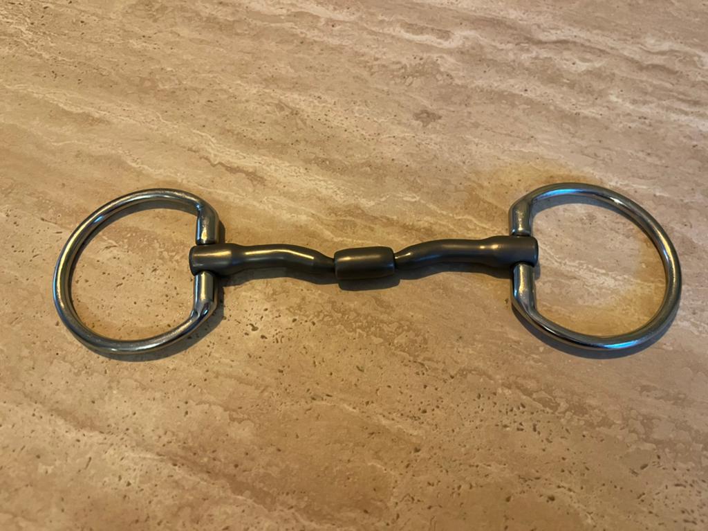 Fager Nina titanium bustrens maat 12,5cm, Dieren en Toebehoren, Paarden en Pony's | Hoofdstellen en Tuigage, Ophalen of Verzenden