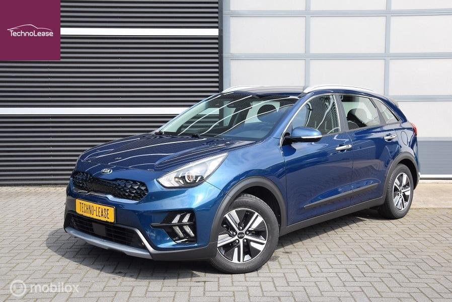 Kia Niro 1.6gdi HEV Dynamicline Trekhaak NAVI Apple carplay, Gebruikt, Euro 6, Blauw, Origineel Nederlands