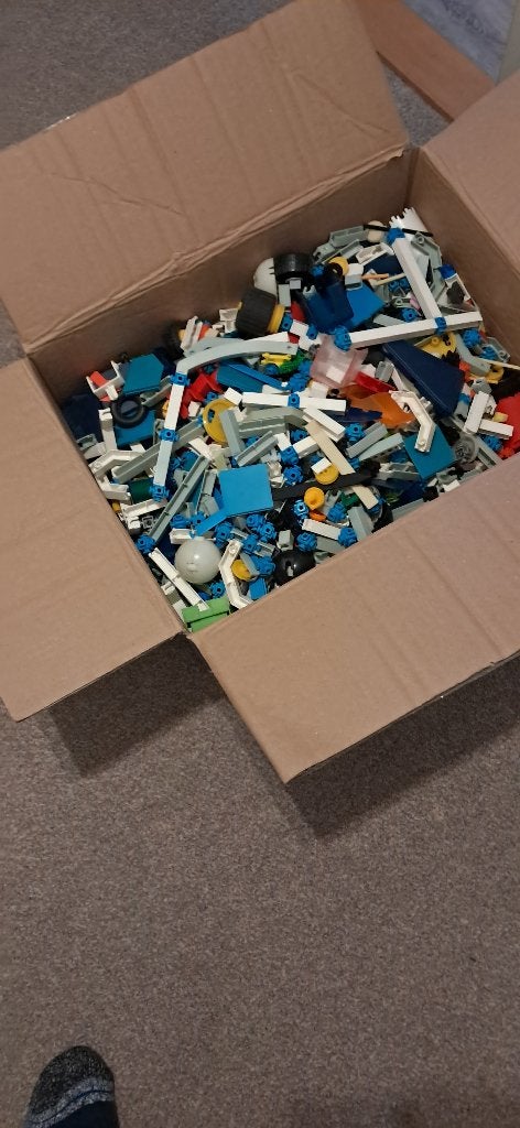 Doos fisher price constructie speelgoed, Ophalen of Verzenden, Gebruikt, Speelset