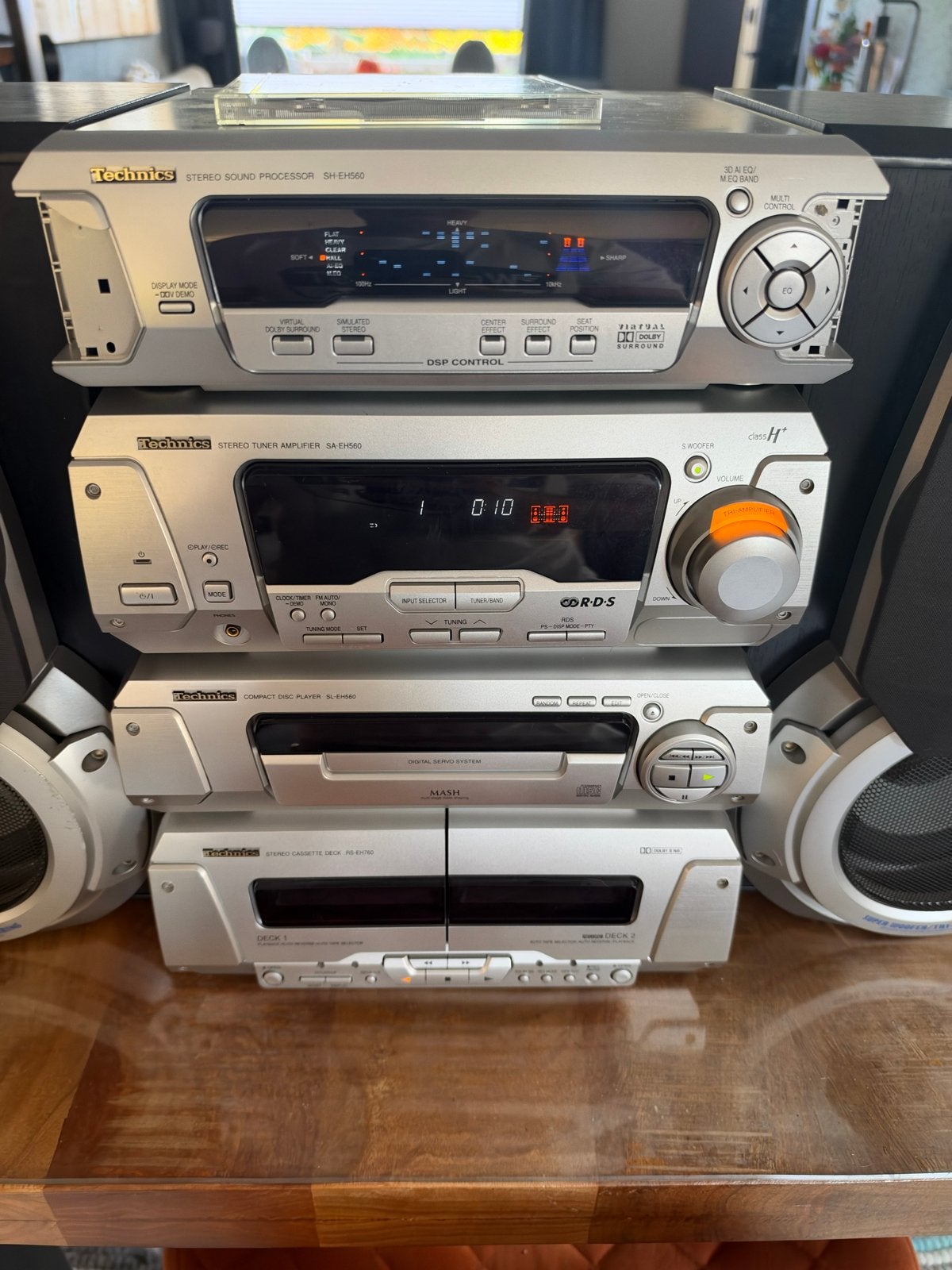 Foto 9 van Technics SC-EH760 Hifi-set met speakers en afstandsbediening