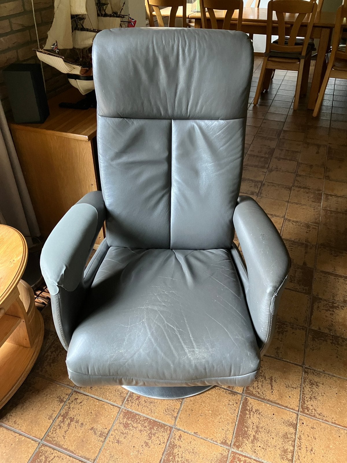 Prominent relaxstoel, Huis en Inrichting, Fauteuils, Ophalen, Gebruikt, Minder dan 75 cm, 50 tot 75 cm