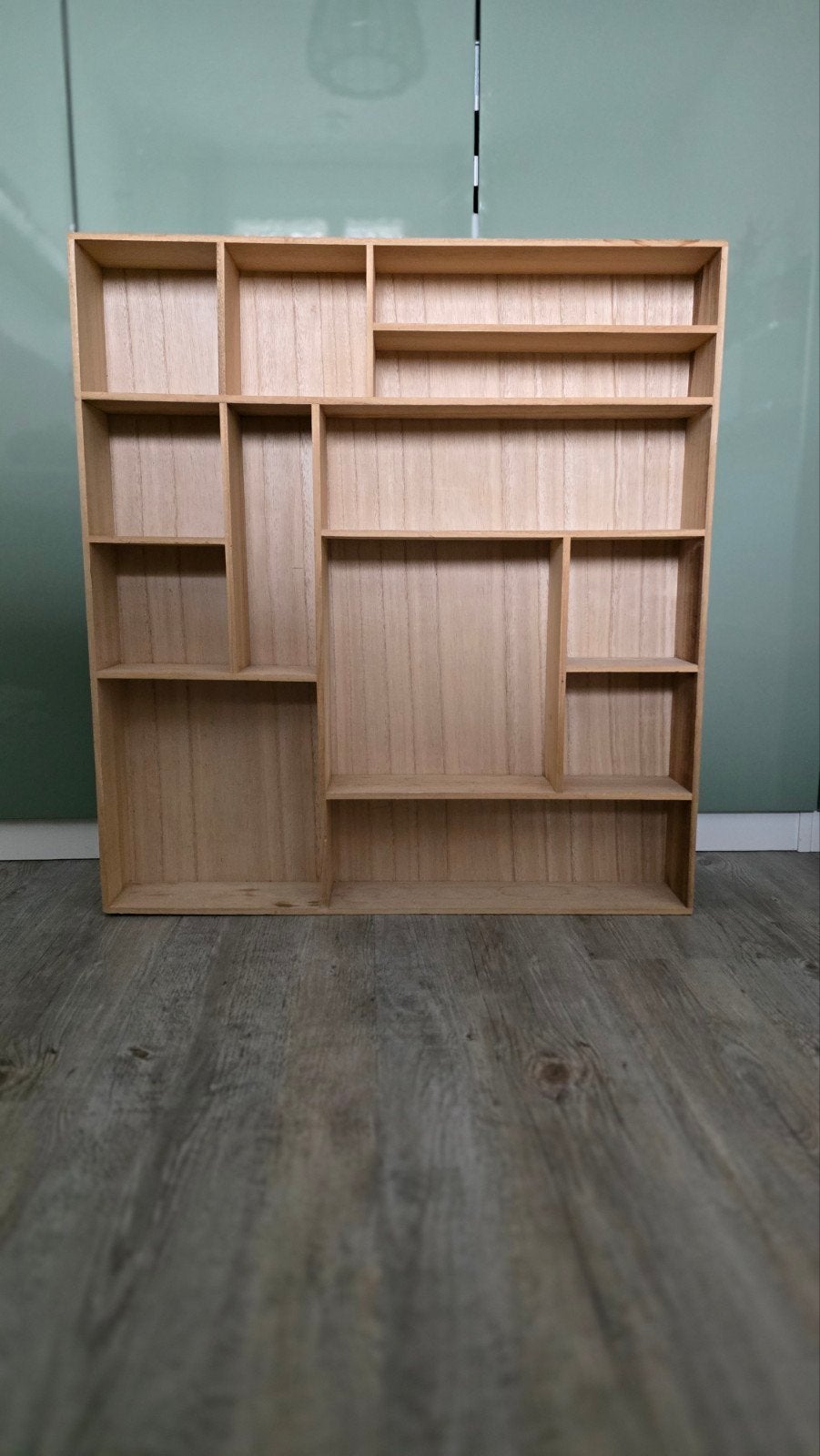 Houten Letterbak / Vakkenkast, Ophalen, Gebruikt
