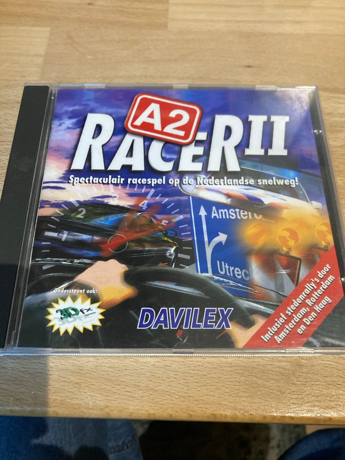 A2 Racer II - Spectaculair racespel op de Nederlandse snelwe, Spelcomputers en Games, Games | Pc, Gebruikt, 1 speler, Racen en Vliegen
