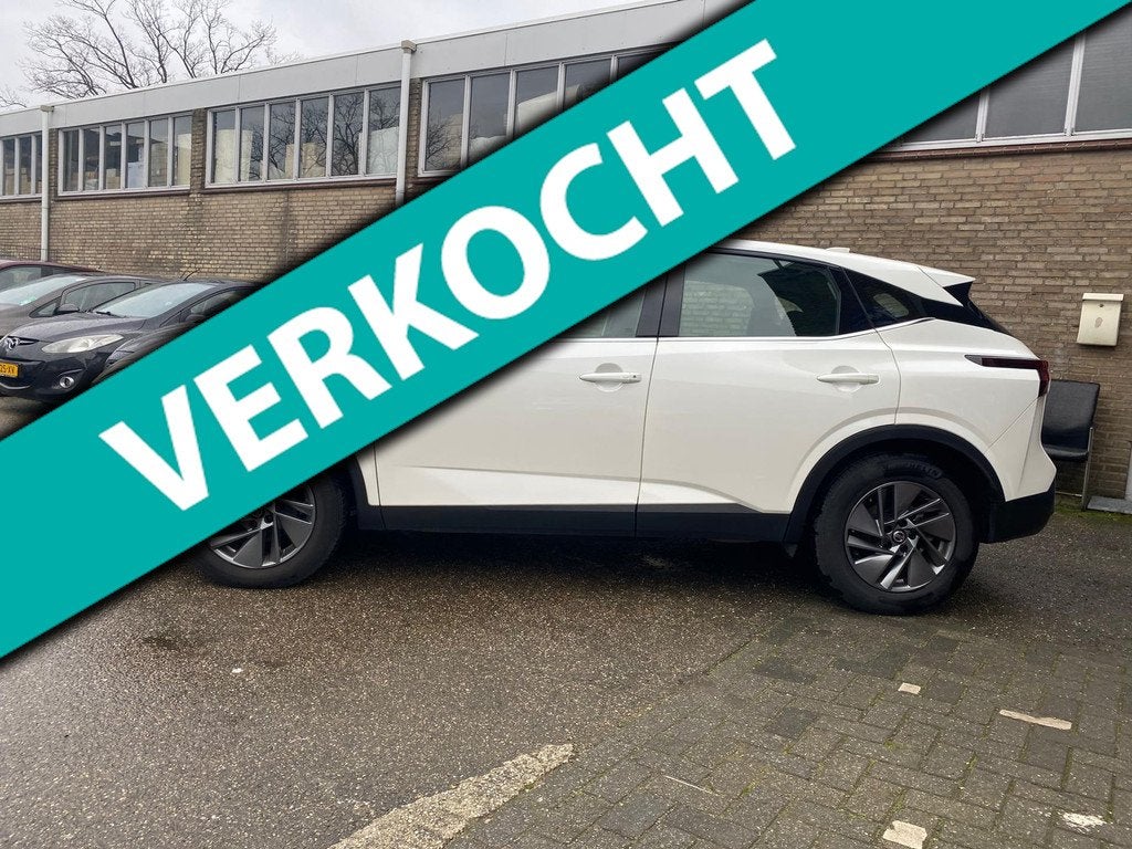 Nissan Qashqai 1.3 MHEV Xtronic Business Executive, Automaat, Gebruikt, Wit, Bedrijf