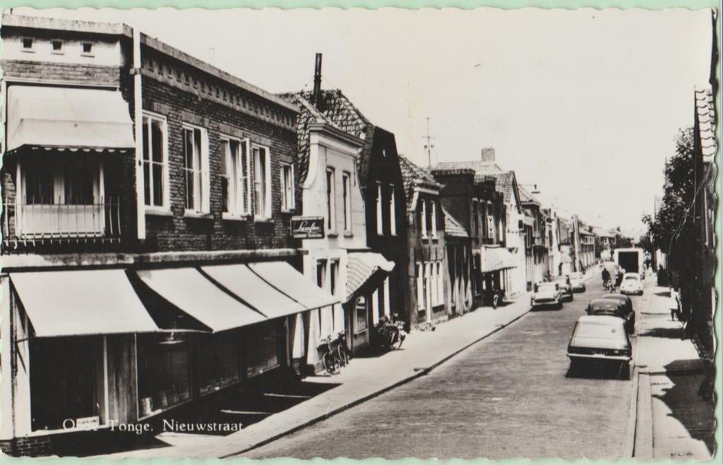 Oude Tonge Nieuwstraat 1971, Verzenden, 1960 tot 1980, Gelopen, Zuid-Holland