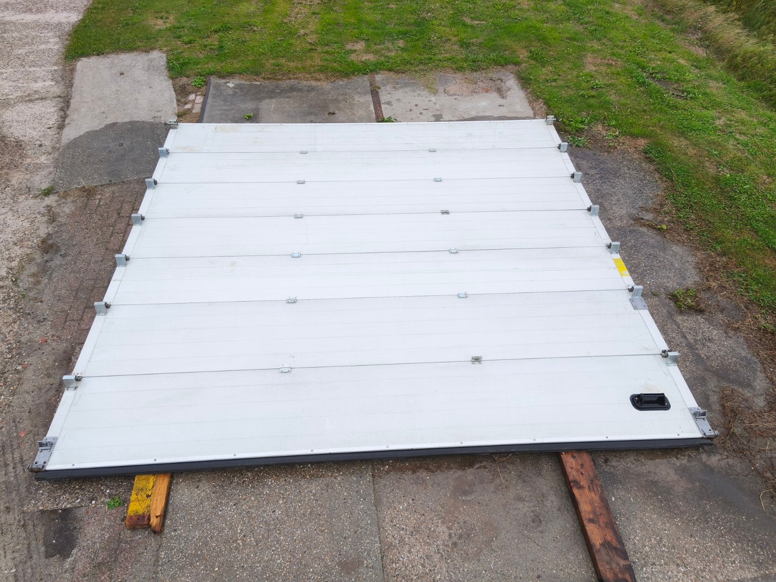 overheaddeur 4x3,75 meter, Ophalen, Gebruikt