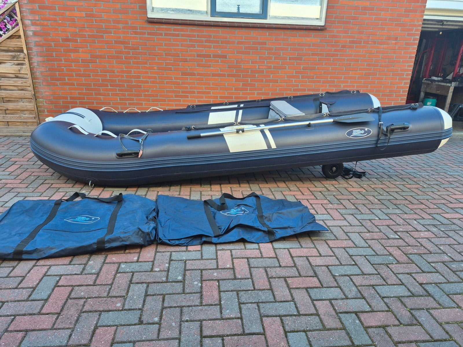 Rubberboot hibo 430, Ophalen of Verzenden, Aluminium, Hibo