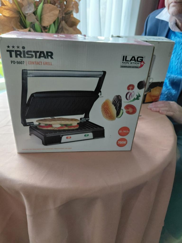 Tristar PD-8607 Contact Grill - Nieuw in doos, Ophalen of Verzenden