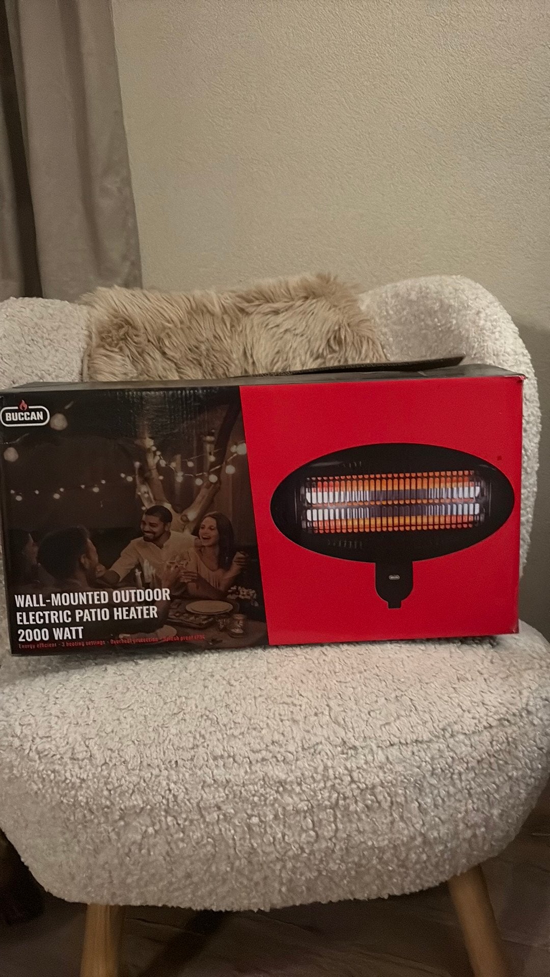 Terras heater, Tuin en Terras, Terrasverwarmers, Ophalen, Zo goed als nieuw