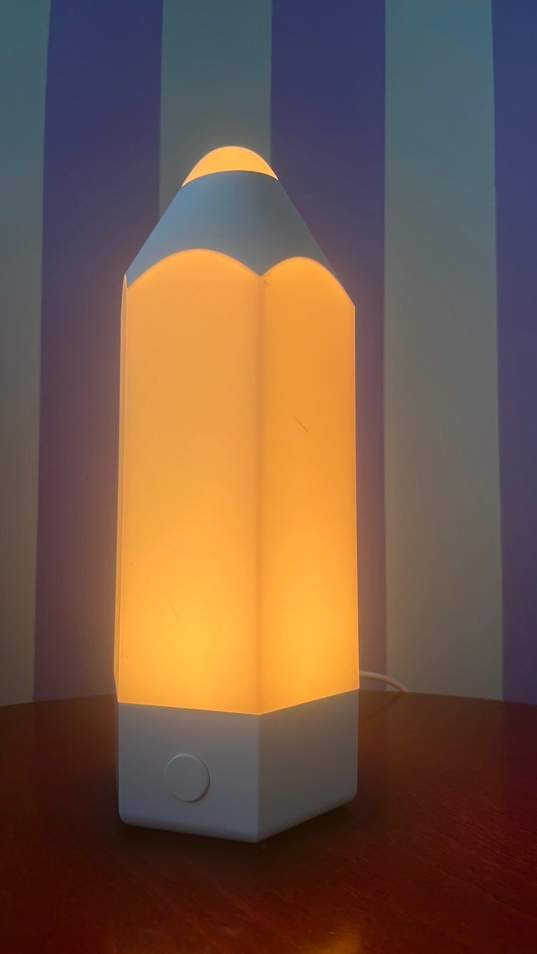 Leuke potloodlamp met kleurverandering, Ophalen, Overige merken, Kunststof, Meerkleurig
