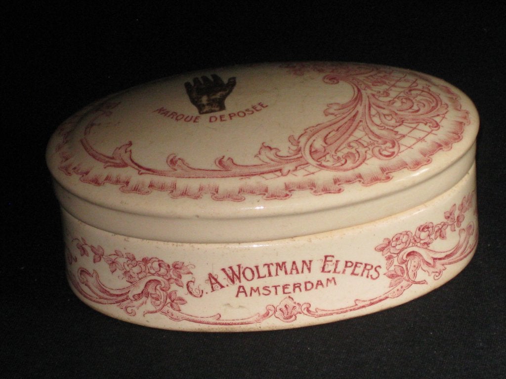 Vergulde Hand Creme De Savon C.A.Wolters Elpers Amsterdam, Ophalen, Overige typen