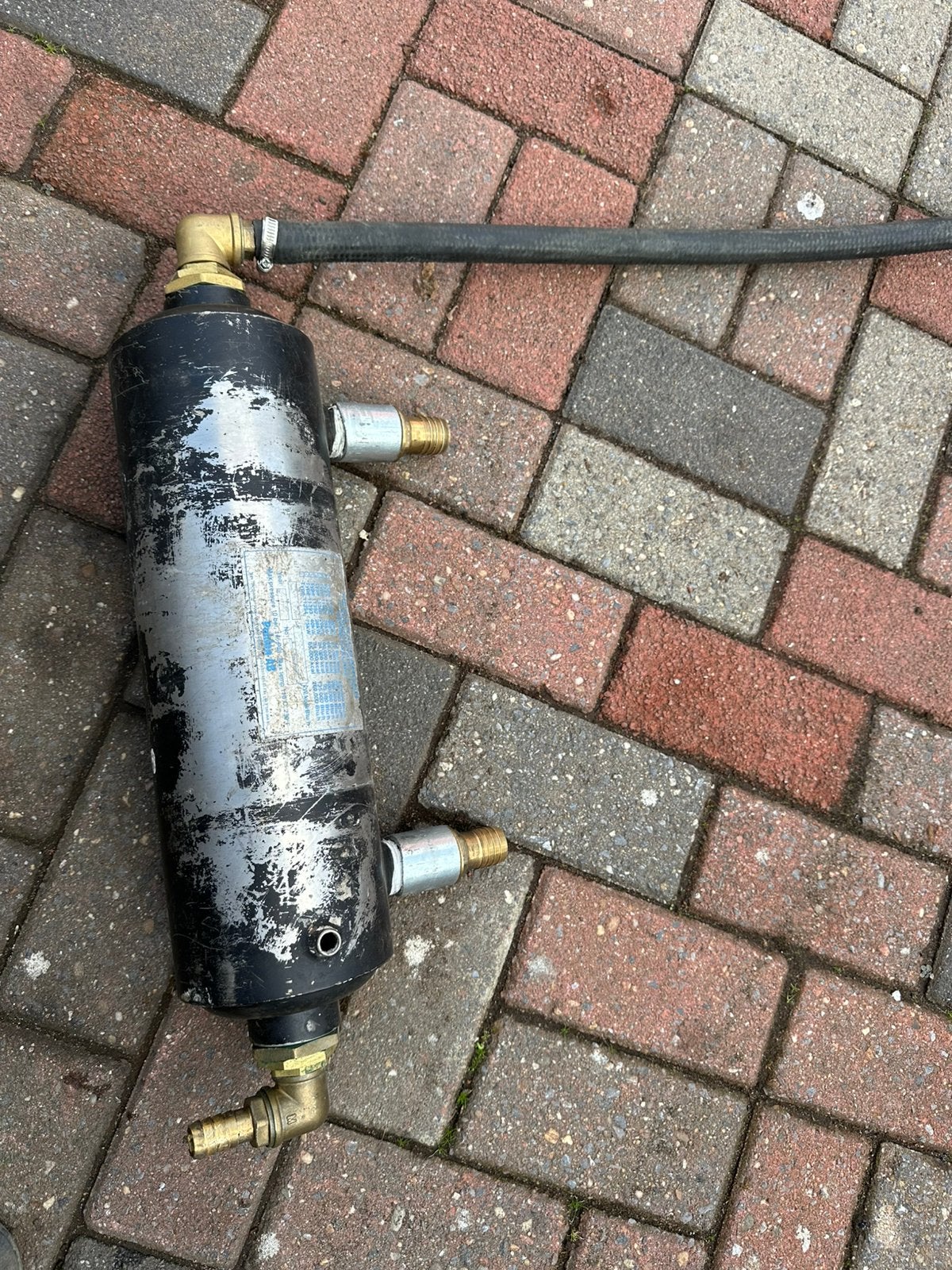 Warmte wisselaar  zwembad of dergelijken koelen verwarmen, Ophalen of Verzenden, Zo goed als nieuw