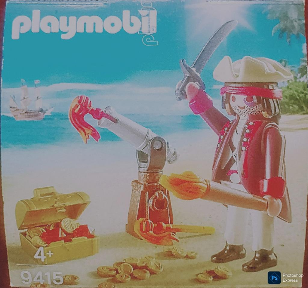 Pirates Piraat Met Vuurwapens 9415, Ophalen of Verzenden, Zo goed als nieuw