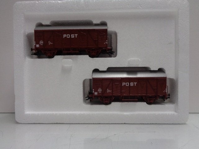MARKLIN 46271 Set Postwagens NS (H0)., Wisselstroom, Wagon, Ophalen of Verzenden, Märklin