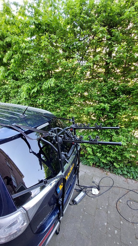 Menabo Viper fietsendrager voor kofferbak/achterklep, Ophalen, 3 fietsen of meer, Zo goed als nieuw, Achterklepdrager