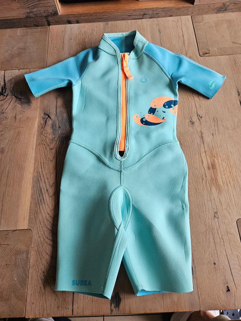 Wetsuit neopreen 2mm voor 6 jaar - Suba, Jongen of Meisje, Suba, Ophalen of Verzenden, Overig