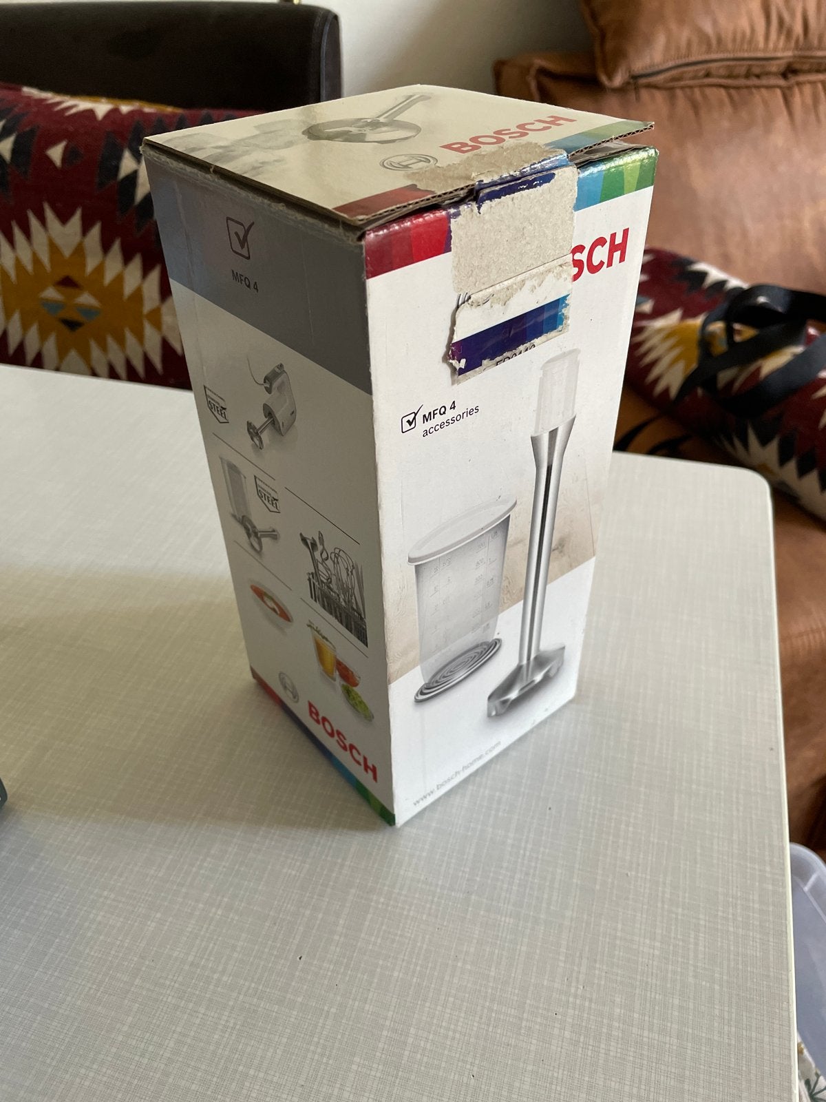 ACCESOIRE Bosch Staafmixer met maatbeker - Nieuw in doos, Witgoed en Apparatuur, Nieuw, 3 snelheden of meer, Ophalen of Verzenden
