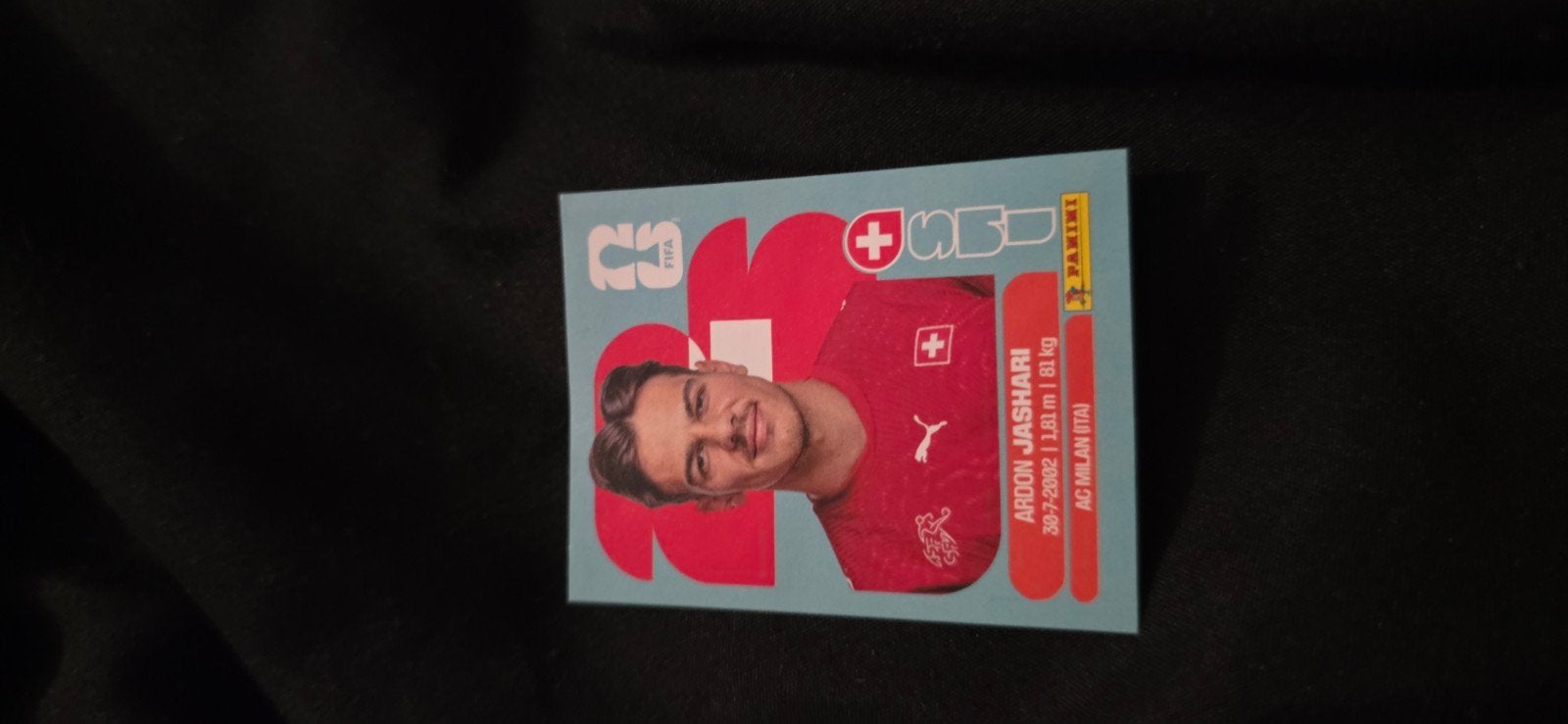 Panini FIFA World Cup 2026 Sticker - Ardon Jashari SUI 14, Ophalen