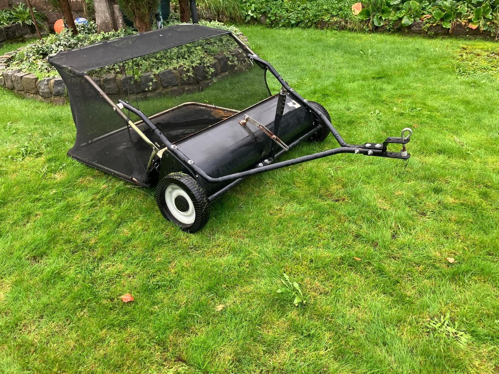 te koop bladveger voor zitmaaier, Ophalen, Benzine