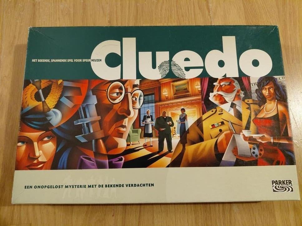 Parker bordspel CLUEDO 2003 editie compleet, Ophalen of Verzenden