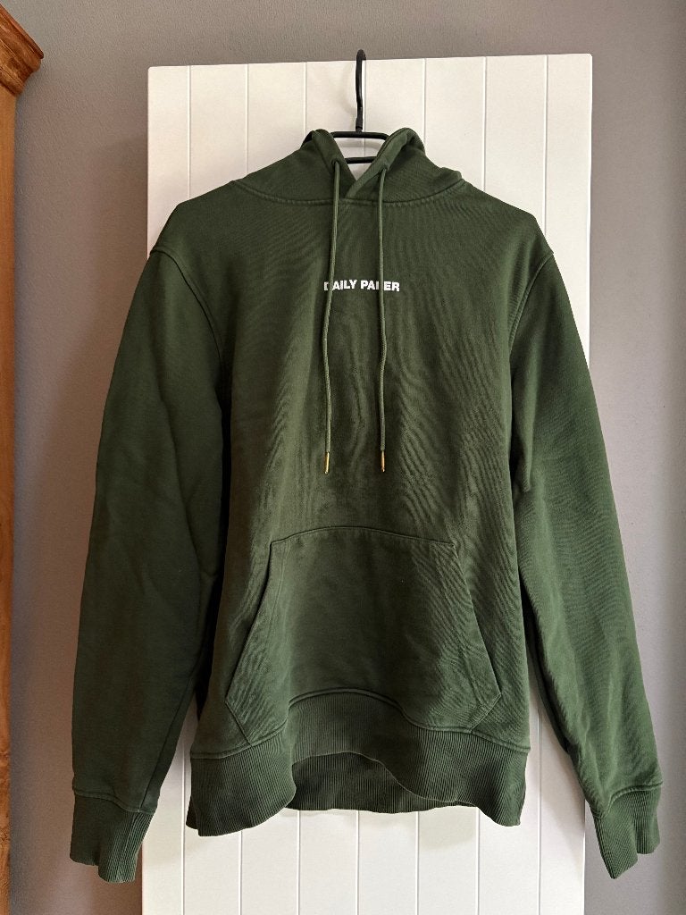 Daily Paper Hoodie Heren, maat S, Verzenden, Zo goed als nieuw, Daily Paper, Groen