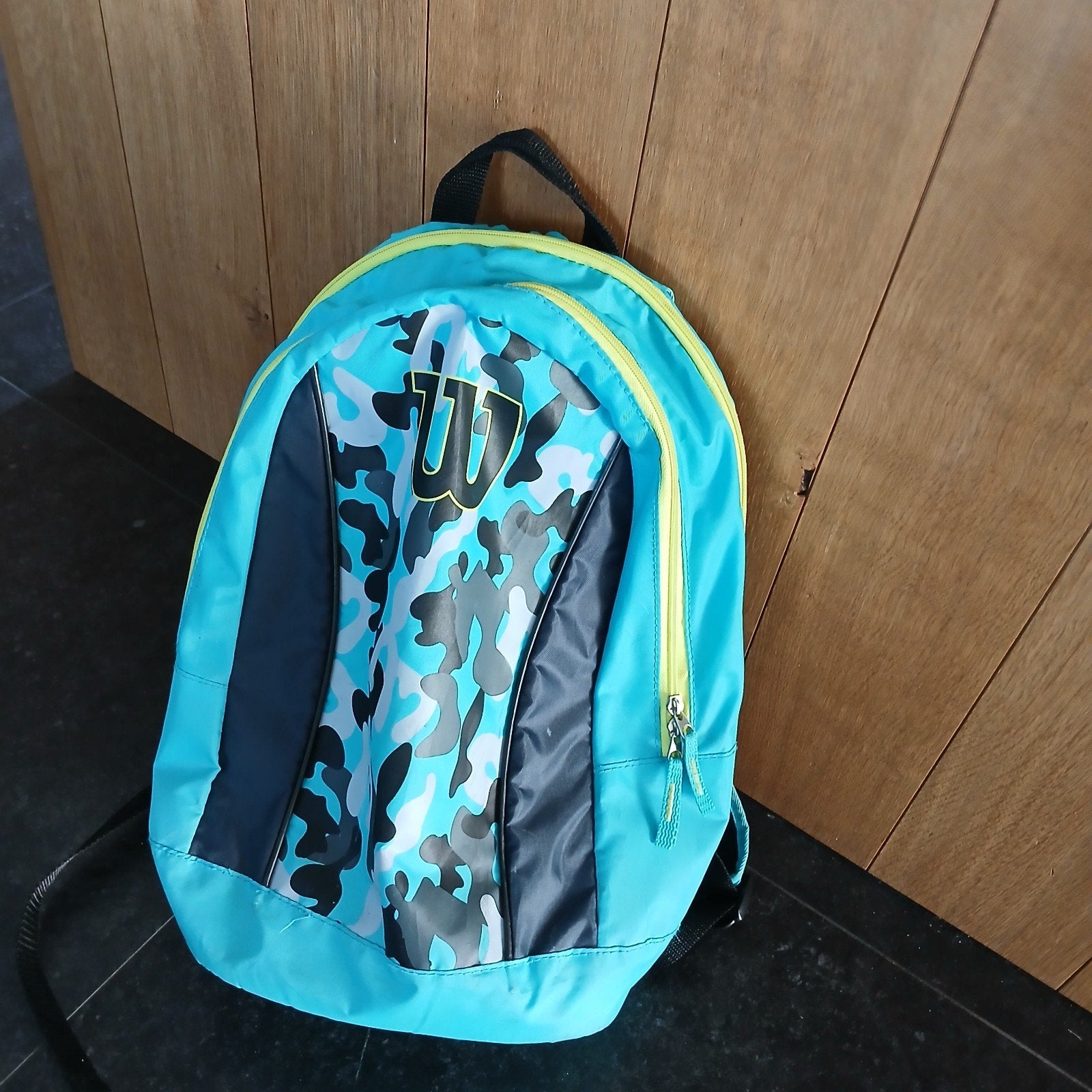 Wilson Tennistas voor kinderen - Blauw/Camo, Ophalen of Verzenden, Gebruikt