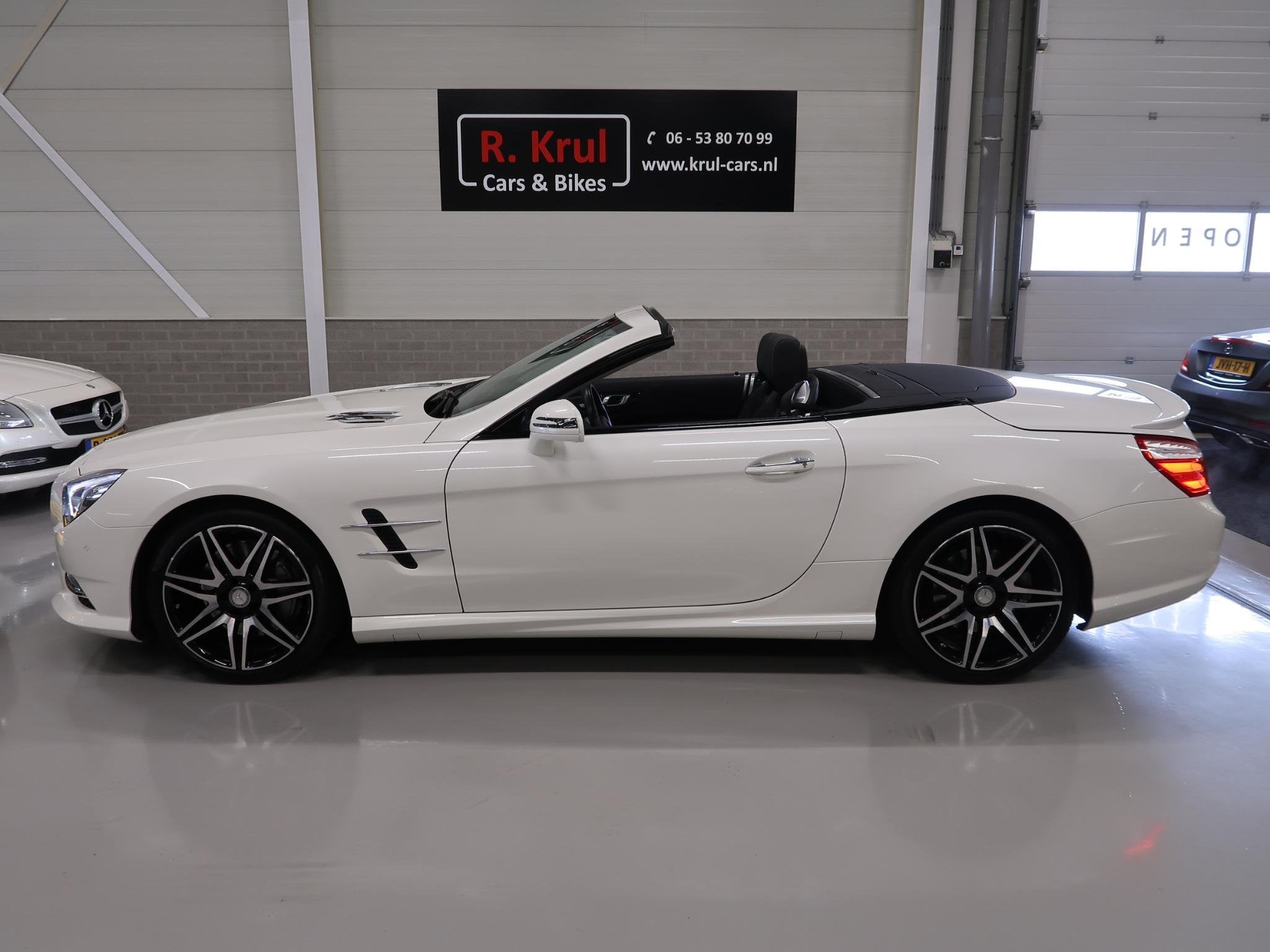Mercedes-Benz SL-klasse 400 AMG Panoramadak Camera Harman Ka, Auto's, Mercedes-Benz, Automaat, Achterwielaandrijving, Gebruikt