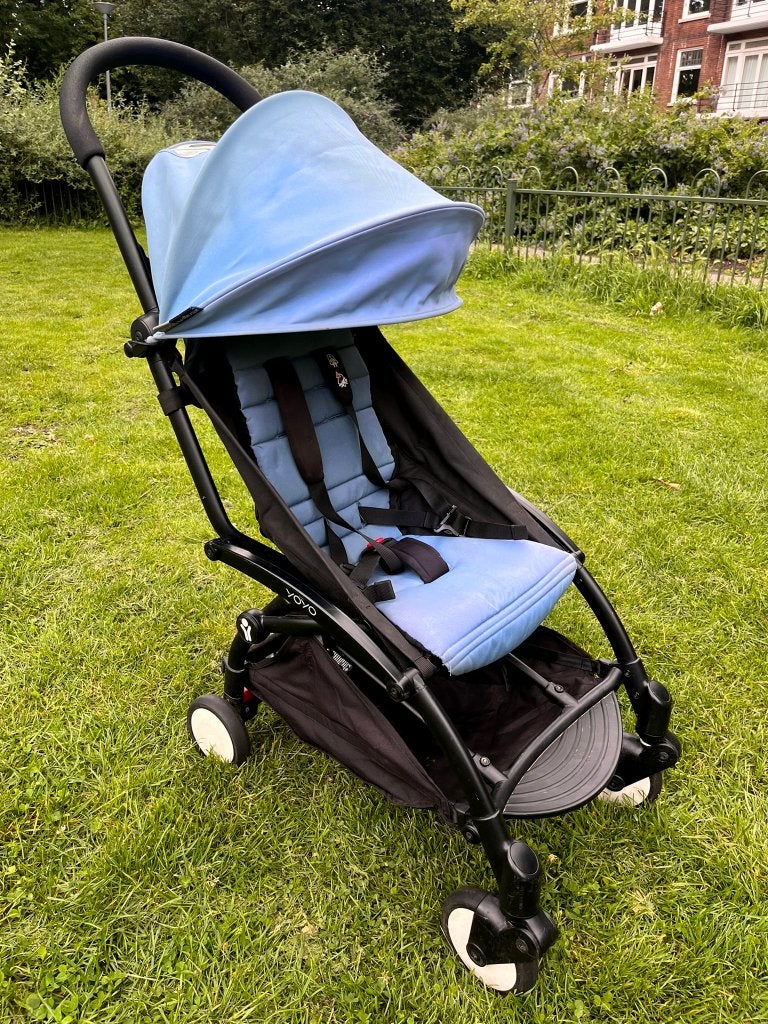 Yoyo Babyzen buggy - Blauw, Kinderen en Baby's, Buggy's, Ophalen, Gebruikt, Overige merken
