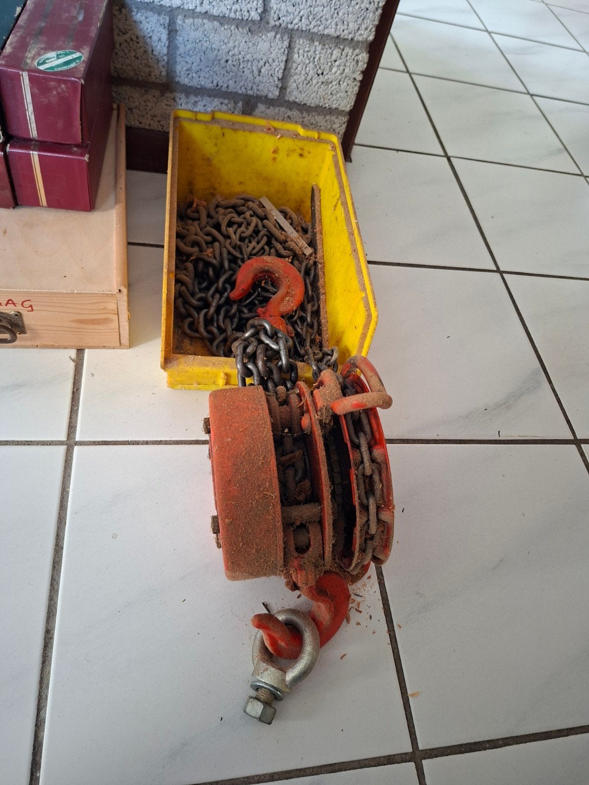 Zware Katrol - Elephant 1 Ton Kettingtakel, Ophalen