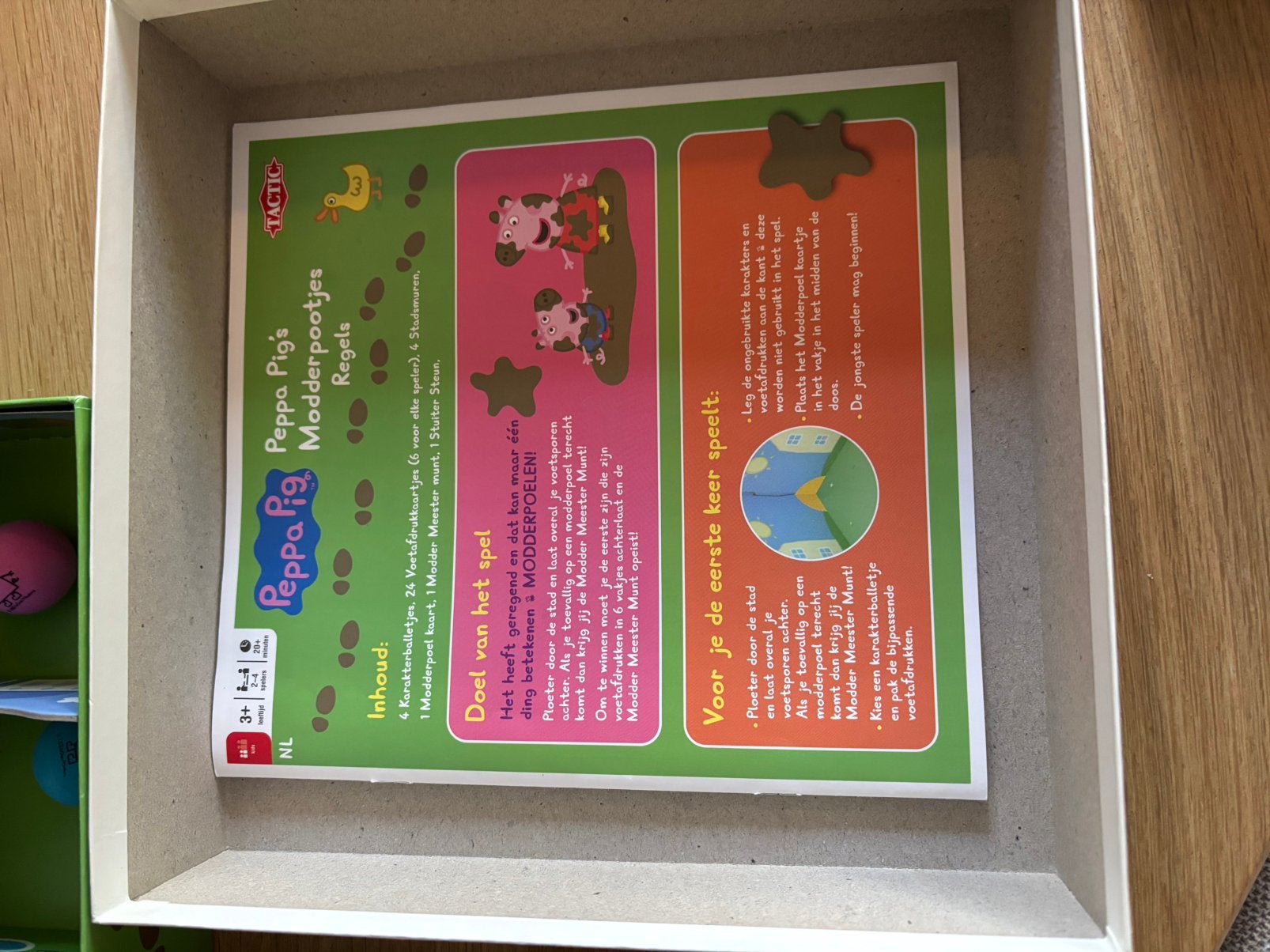 Peppa pig modder spel, Ophalen of Verzenden, Zo goed als nieuw