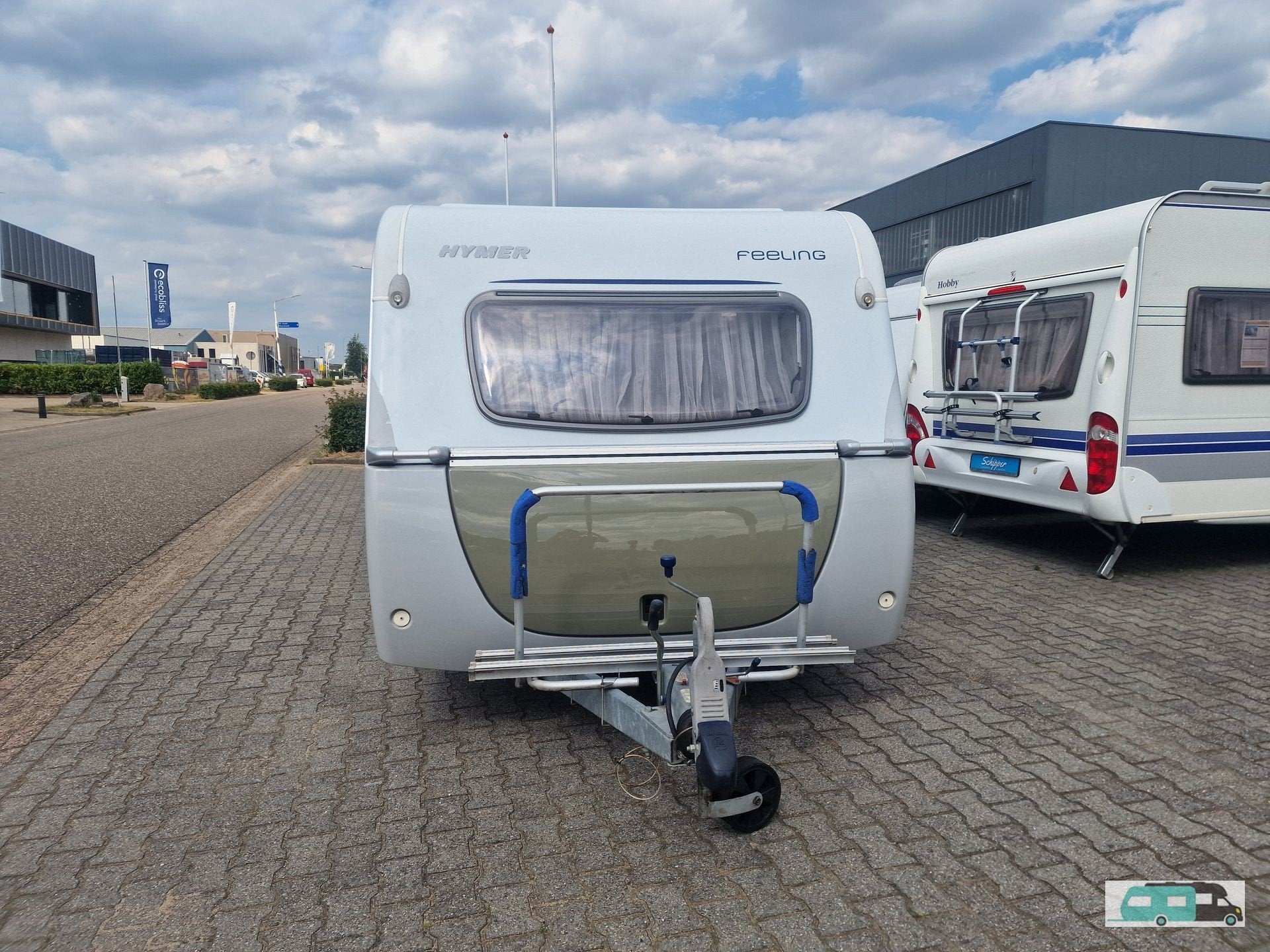 Eriba feeling 390 (bj 2010), Caravans en Kamperen, Bedrijf, Luifel, Eriba