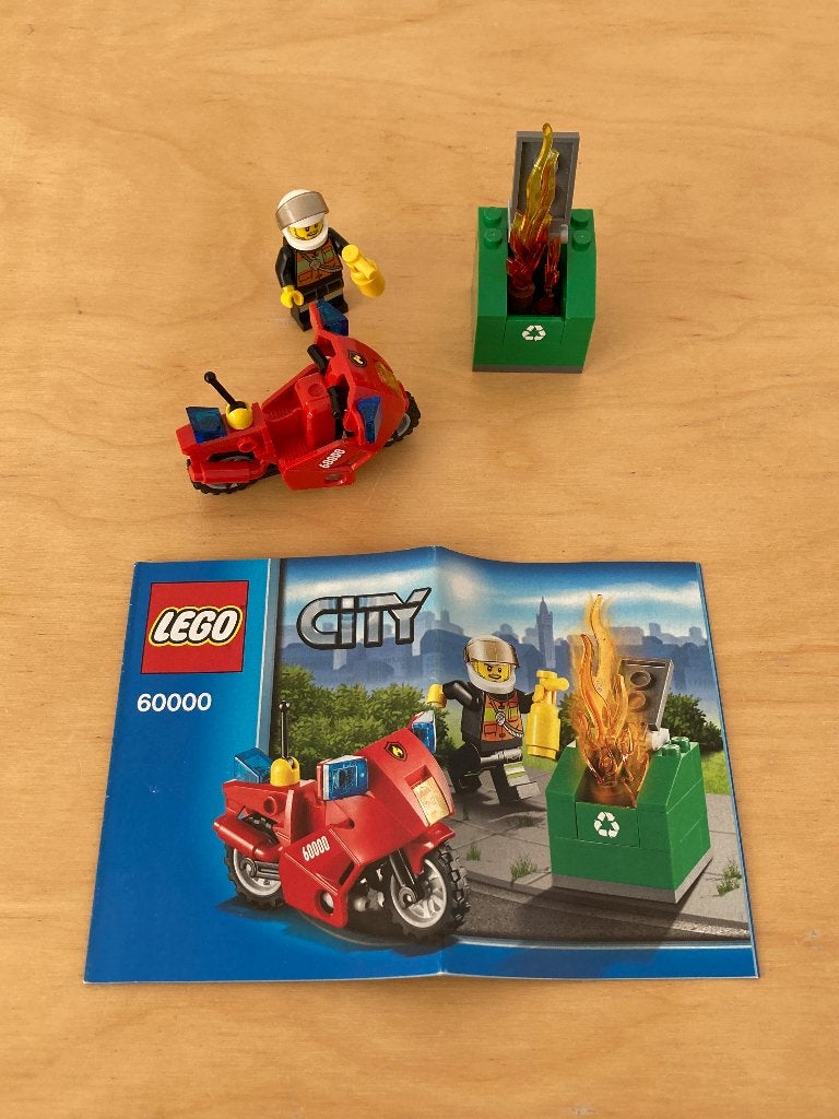 LEGO City - Brandweermotor - 60000, City, Lego, Ophalen of Verzenden, Zo goed als nieuw