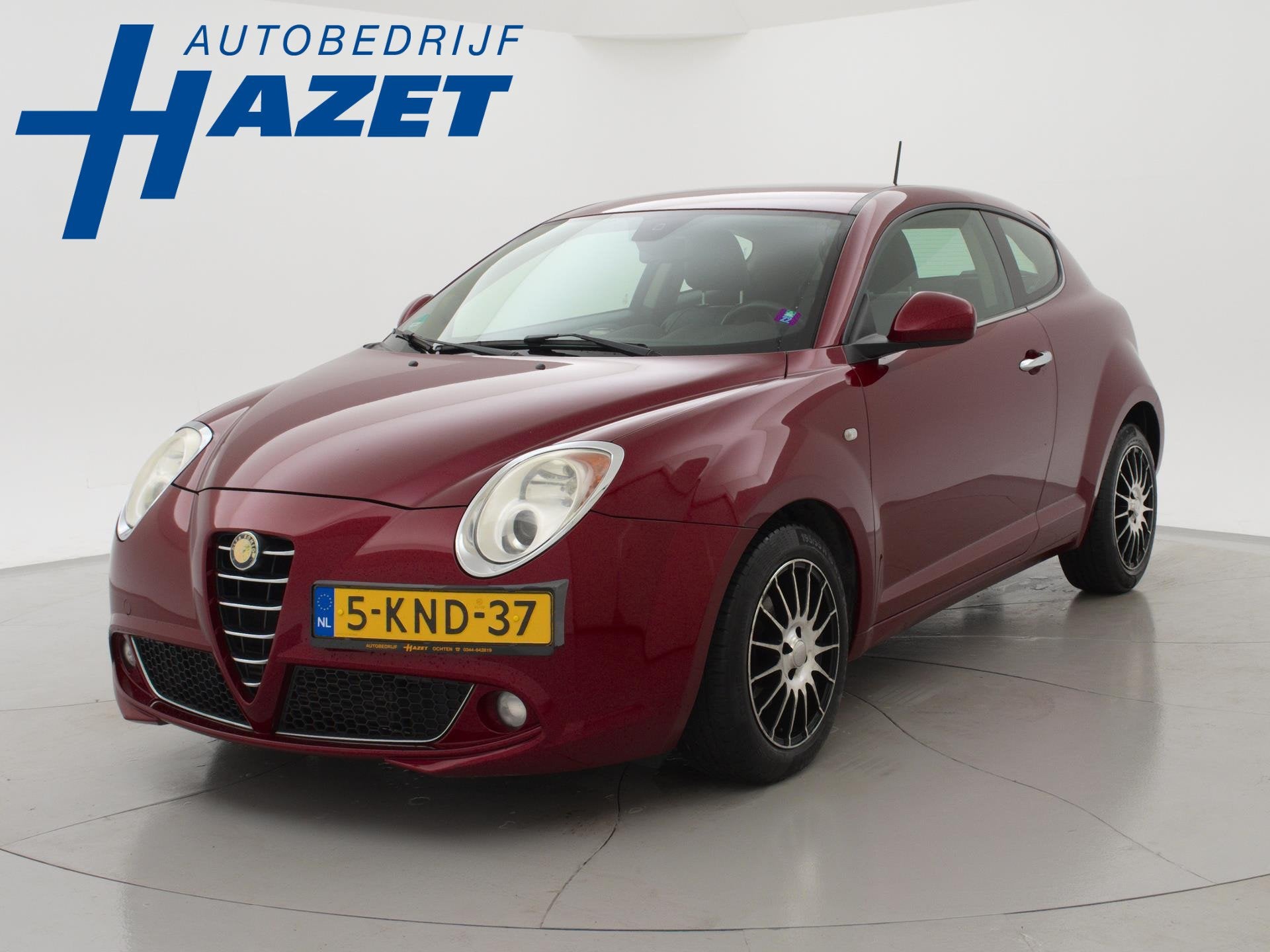 Alfa Romeo MiTo 1.3 JTDm DISTINCTIVE + LEDER | TREKHAAK, Auto's, Alfa Romeo, Bedrijf, Te koop, MiTo, ABS, Airbags, Airconditioning
