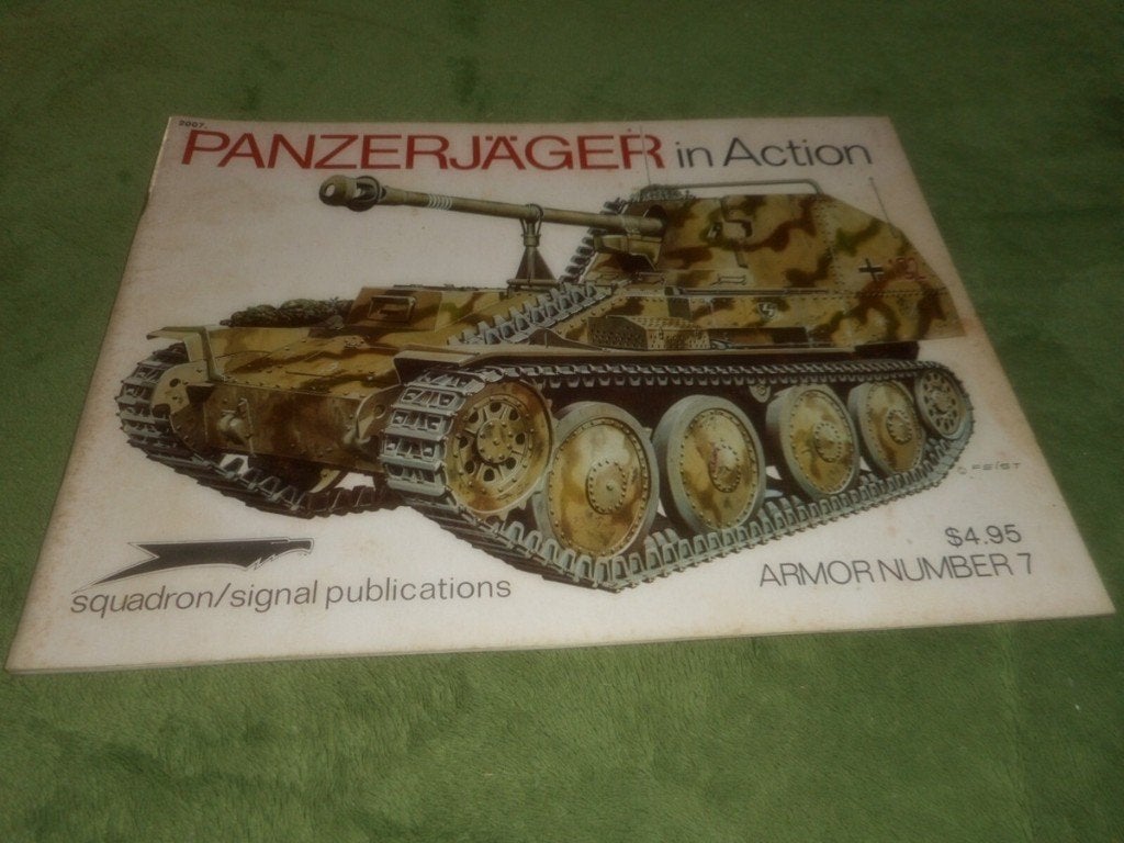 PANZERJAGER IN ACTION by UWE FEIST & MIKE DARIO, Tweede Wereldoorlog, Uwe feist en mike dario, Ophalen of Verzenden, Zo goed als nieuw