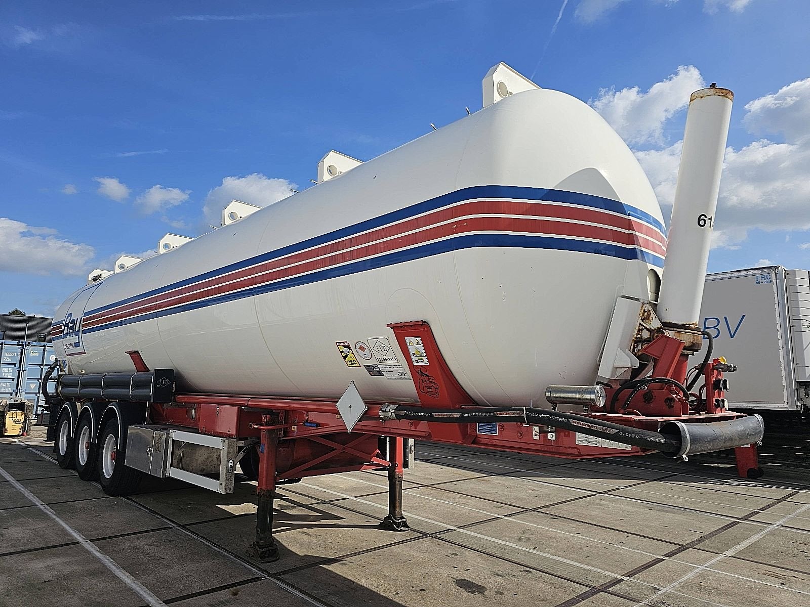FELDBINDER KIP 60.3 GGVS/ADR, Auto's, Overige kleuren, Bedrijf, ABS, Aanhangers en Opleggers
