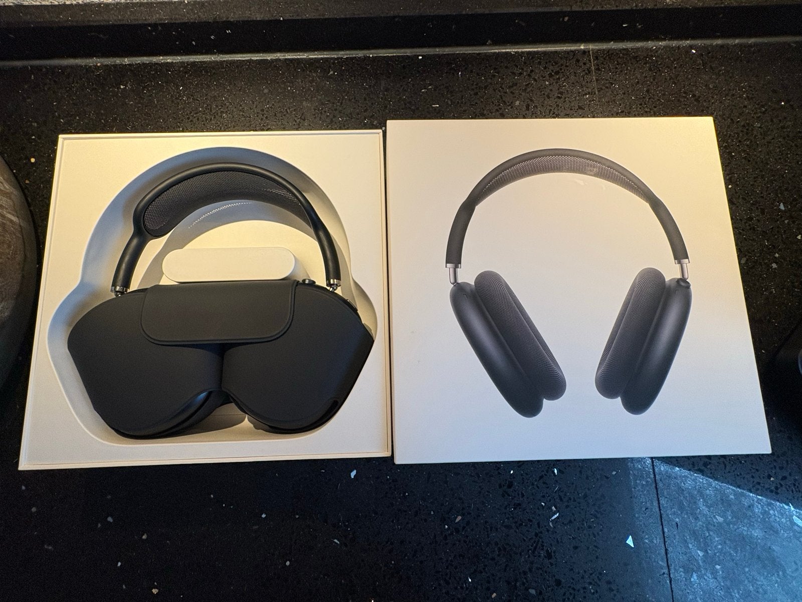 Apple AirPods Max 2 - midnight met Smart Case, Ophalen, Bluetooth, Zo goed als nieuw, Zwart