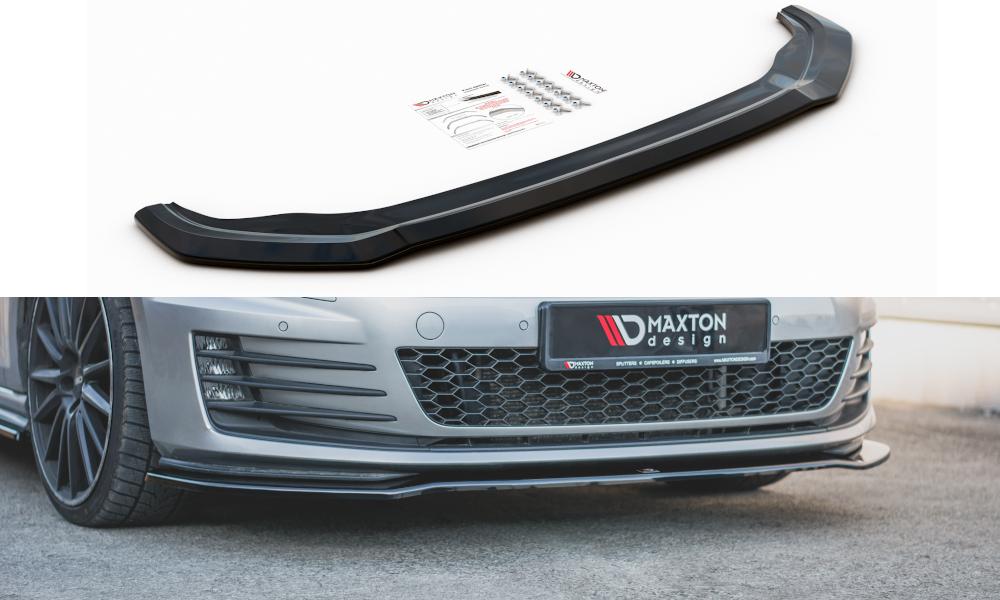 Voorlip sideskirt diffuser spoiler - Golf MK7 7 GTI 13-16, Ophalen of Verzenden