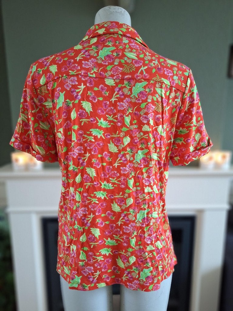 Wow to Go oranje roze rode nieuwe blouse XXL, Kleding | Dames, Blouses en Tunieken, Wow to Go, Verzenden, Maat 46/48 (XL) of groter