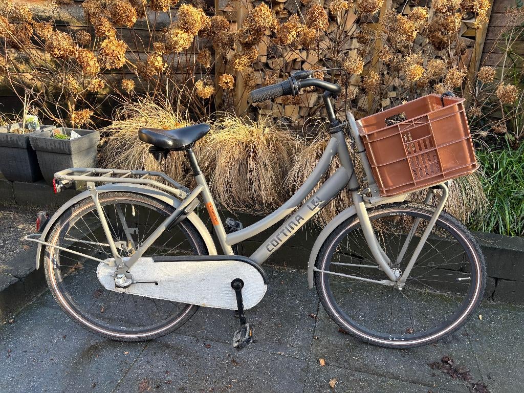 Cortina Meisjes Fiets 24 Inch Kratje, Ophalen, 24 inch, Versnellingen, Zo goed als nieuw