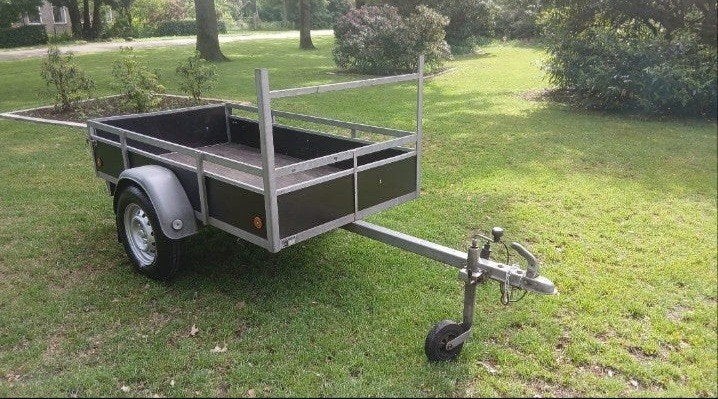 Nette enkelasser, aanhanger, aanhangwagen, Ophalen