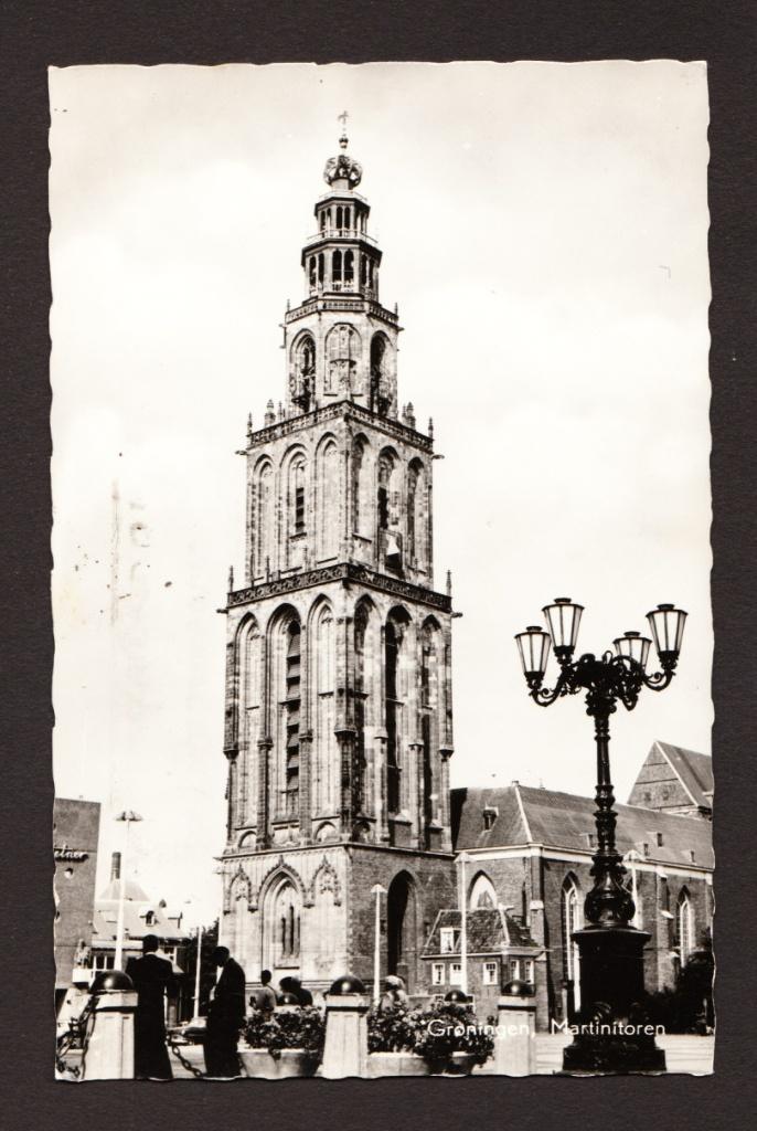 Groningen - Martinitoren, Verzenden, 1960 tot 1980, Gelopen, Groningen