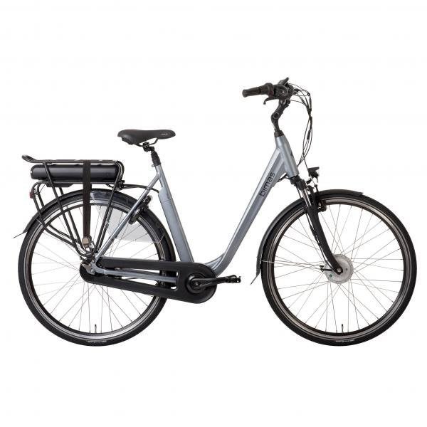 Bimas Bikes E-city 7.1 Dames Antraciet 57cm, Fietsen en Brommers, Elektrische fietsen, Gebruikt, -, -, -