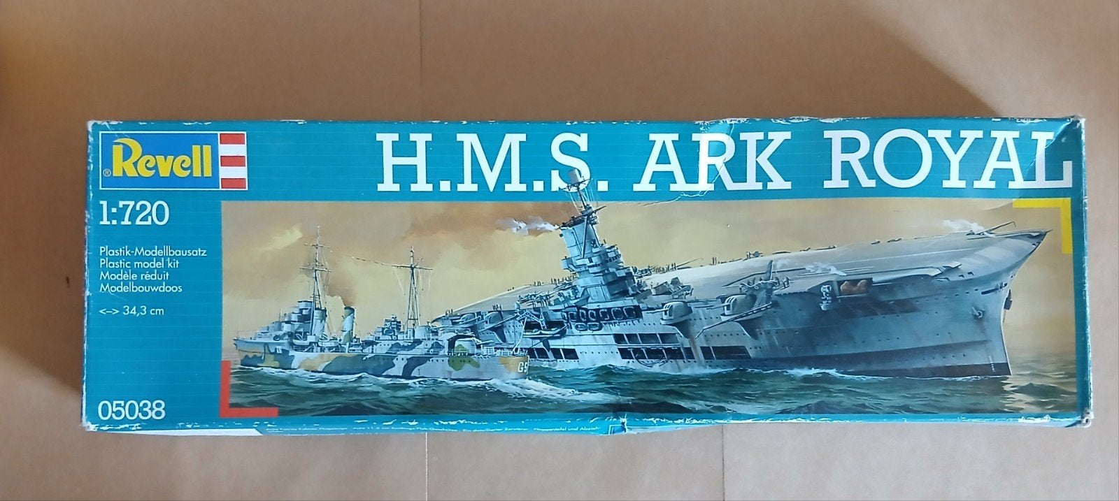Revell 1:720 H.M.S. Ark Royal, Hobby en Vrije tijd, Modelbouw | Boten en Schepen, Ophalen of Verzenden, Nieuw, Revell